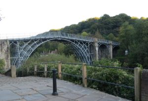il ponte di ferro Ironbridge, in Inghilterra